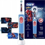 Cepillo eléctrico Oral B EK Pro Junior 3+ Spiderman 1×1 Cepillo eléctrico Oral B EK Pro Junior 3+ Spiderman 1×1