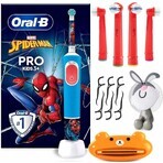Cepillo eléctrico Oral B EK Pro Junior 3+ Spiderman 1×1 Cepillo eléctrico Oral B EK Pro Junior 3+ Spiderman 1×1