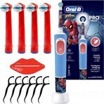 Cepillo eléctrico Oral B EK Pro Junior 3+ Spiderman 1×1 Cepillo eléctrico Oral B EK Pro Junior 3+ Spiderman 1×1