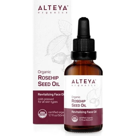 Alteya Organics Huile d'églantier 1×50 ml, huile pour le corps