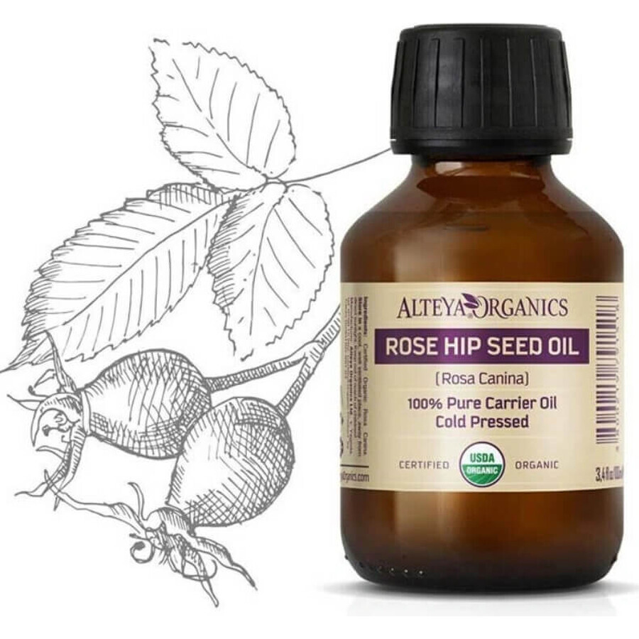 Alteya Organics Rozenbottelolie 1×50 ml, lichaamsolie