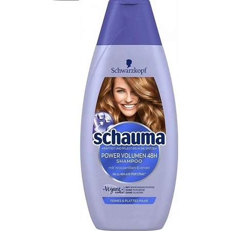 Schauma Power Volume Champú 48H 1×400 ml 1×400 ml, champú