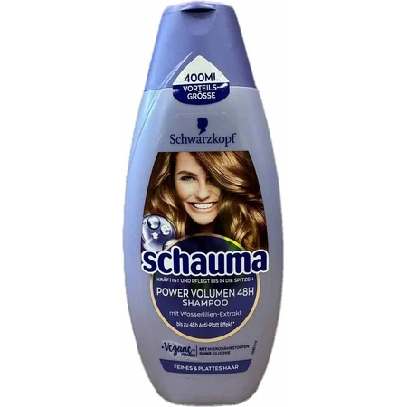 Schauma Power Volume Champú 48H 1×400 ml 1×400 ml, champú