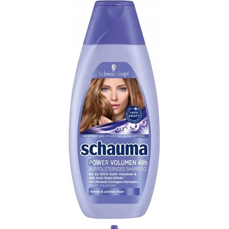 Schauma Power Volume Champú 48H 1×400 ml 1×400 ml, champú