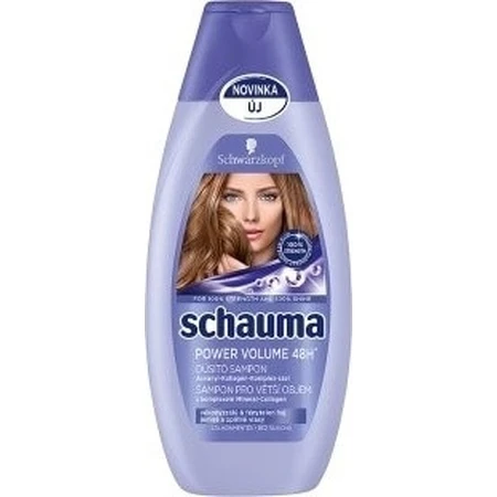 Schauma Power Volume Champú 48H 1×400 ml 1×400 ml, champú