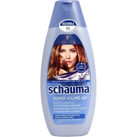 Schauma Power Volume Champú 48H 1×400 ml 1×400 ml, champú