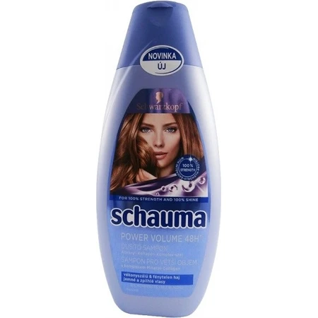 Schauma Power Volume Champú 48H 1×400 ml 1×400 ml, champú