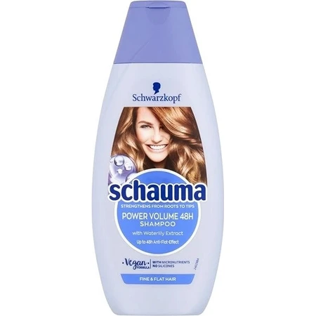 Schauma Power Volume Champú 48H 1×400 ml 1×400 ml, champú