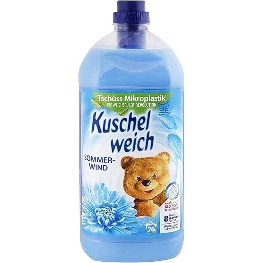 Acondicionador de ropa Kuschelweich - Summer Breeze, 76 lavados 1×2 l, acondicionador de ropa