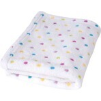 BABYMATEX Babydeken MILLY wit 1×1 stuk, één laag BABYMATEX Babydeken MILLY wit 1×1 stuk, één laag