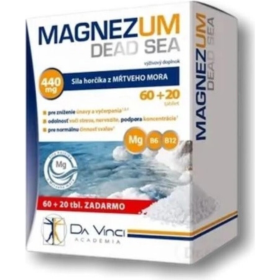MAGNESIUM DEAD SEA - DA VINCI 1×80 tbl