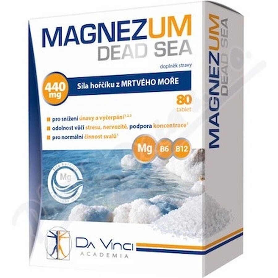 MAGNESIUM DEAD SEA - DA VINCI 1×80 tbl