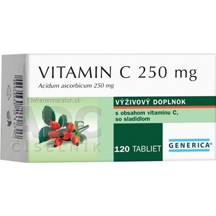 GENERIC Vitamin C 1×120 tbl
