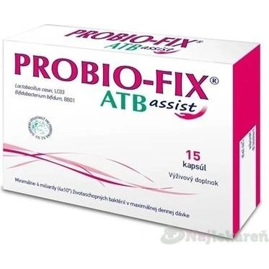 PROBIO-FIX ATB assist 1×15 cps, complemento alimenticio