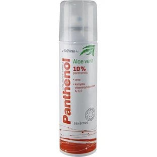 MEDPHARMA PANTHENOL 10% SENSITIVE COOLANT SPRAY 1×150 ml, sensitive met aloë vera