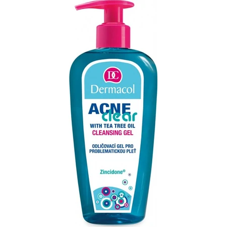 DERMACOL ACNECLEAR gel limpiador 1×200 ml, gel limpiador