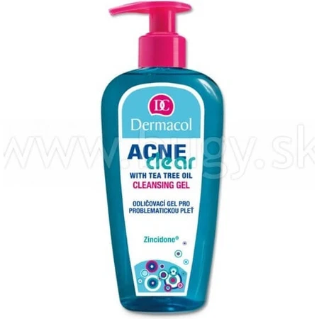 DERMACOL ACNECLEAR gel limpiador 1×200 ml, gel limpiador