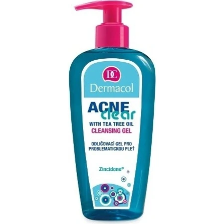 DERMACOL ACNECLEAR gel limpiador 1×200 ml, gel limpiador