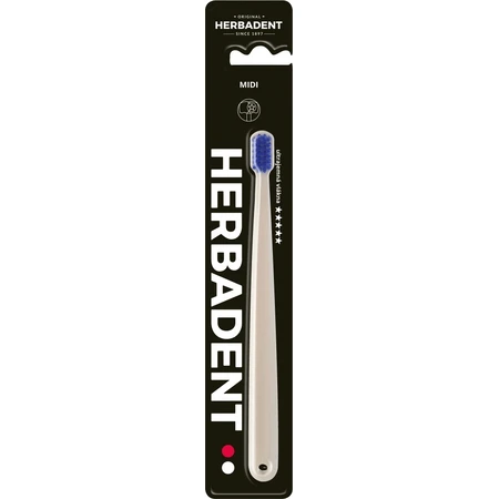 Tandenborstel HERBADENT Original MIDI 1×1 stuk, tandenborstel