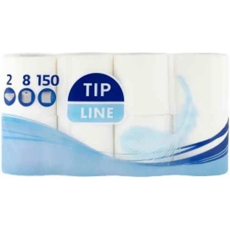 Tipo Línea Toilet Tiss Tiss 8x150utr. 2vr. 2 pcs. 1×8, Toilet Tiss 2 ply
