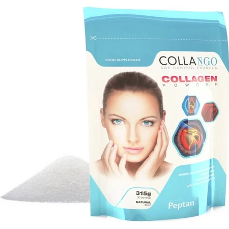 Collango piel de vaca colágeno hidrolizado PEPTAN colágeno hidrolizado sin sabor 1×315 g, regeneración cutánea