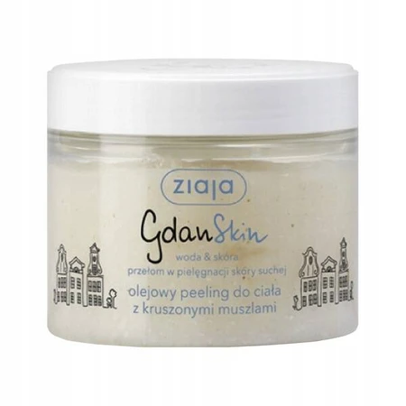 Ziaja Gdanskin - aceite exfoliante 1×300 ml, aceite exfoliante