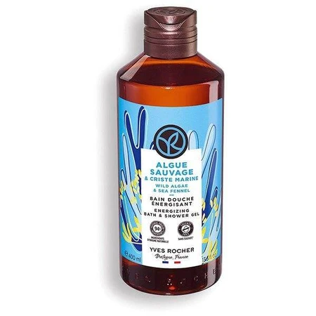 Yves Rocher zeewier en zeevlinders douchegel 1×400 ml, douchegel