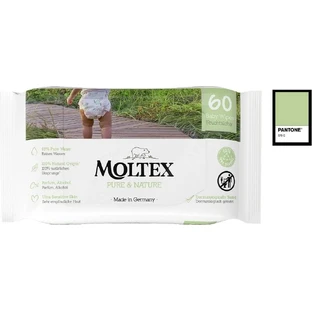 Moltex Pure & Nature EKO Pure & Nature EKO Feuchttücher auf Wasserbasis 1×60 Stück, Feuchttücher