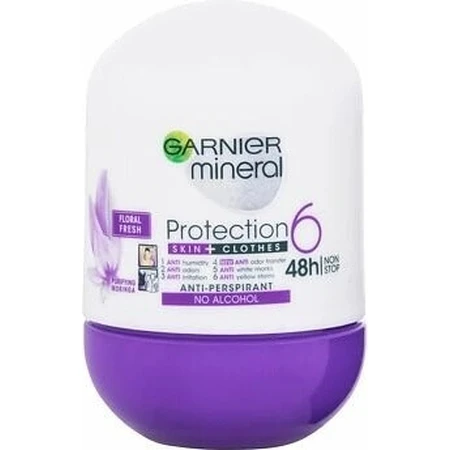 Garnier Mineral Protection 48h 1×50 ml, antiperspirant pearl