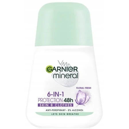 Garnier Mineral Protection 48h 1×50 ml, antiperspirant pearl