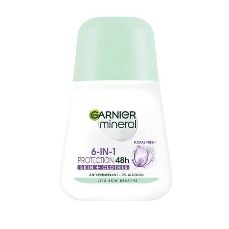 Garnier Mineral Protection 48h 1×50 ml, antiperspirant pearl