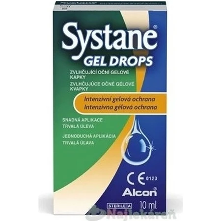Systane GOTAS DE GEL 1×10 ml, gotas oftálmicas de gel