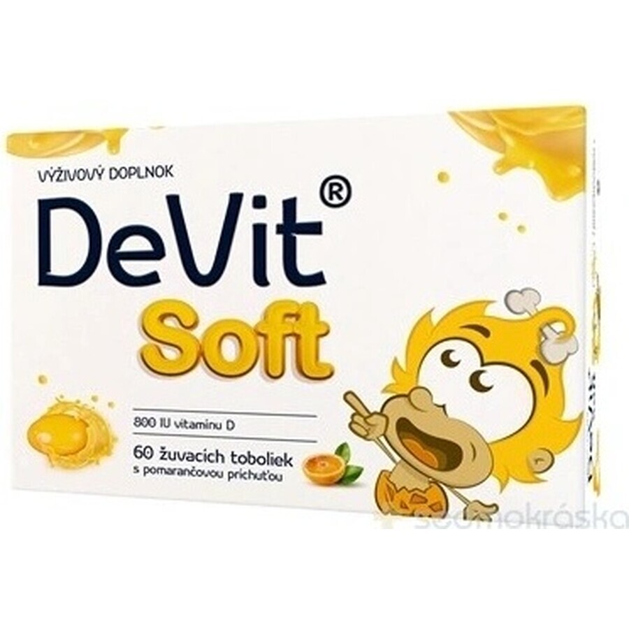 DeVit® SOFT 60 60 cps, Nahrungsergänzungsmittel