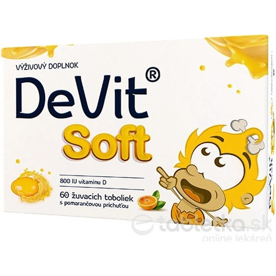 DeVit® SOFT 60 60 cps, Nahrungsergänzungsmittel