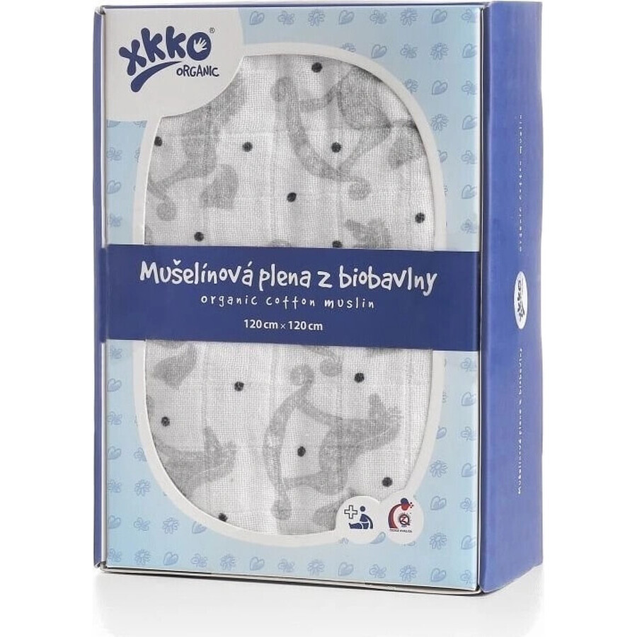XKKO Biologische Biologische Katoenen Luiers 120x120, Dream Catcher 1×1 stuk
