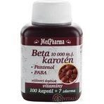MedPharma BETAKAROTEN 25.000 m.j.+Panthenol+PABA 1×107 cps, Nahrungsergänzungsmittel