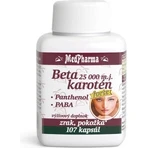 MedPharma BETAKAROTEN 25.000 m.j.+Panthenol+PABA 1×107 cps, Nahrungsergänzungsmittel