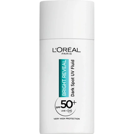L'Oréal Paris Bright Reveal dag Fluid anti-UV SPF 50+ tegen pigmentvlekken 1×50 ml, dagcrème