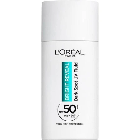 L'Oréal Paris Bright Reveal dag Fluid anti-UV SPF 50+ tegen pigmentvlekken 1×50 ml, dagcrème