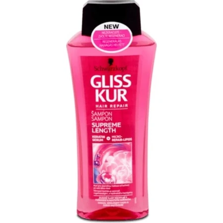 GLISS KUR Shampooing Longueur Suprême 1×400 ml, shampooing