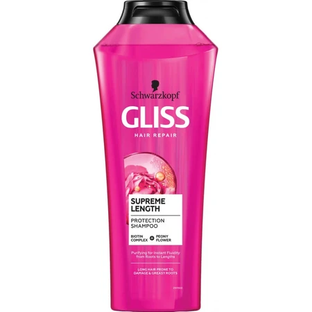 GLISS KUR Shampooing Longueur Suprême 1×400 ml, shampooing
