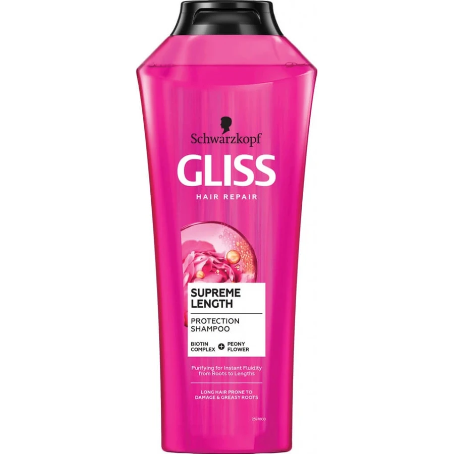 GLISS KUR Shampooing Longueur Suprême 1×400 ml, shampooing