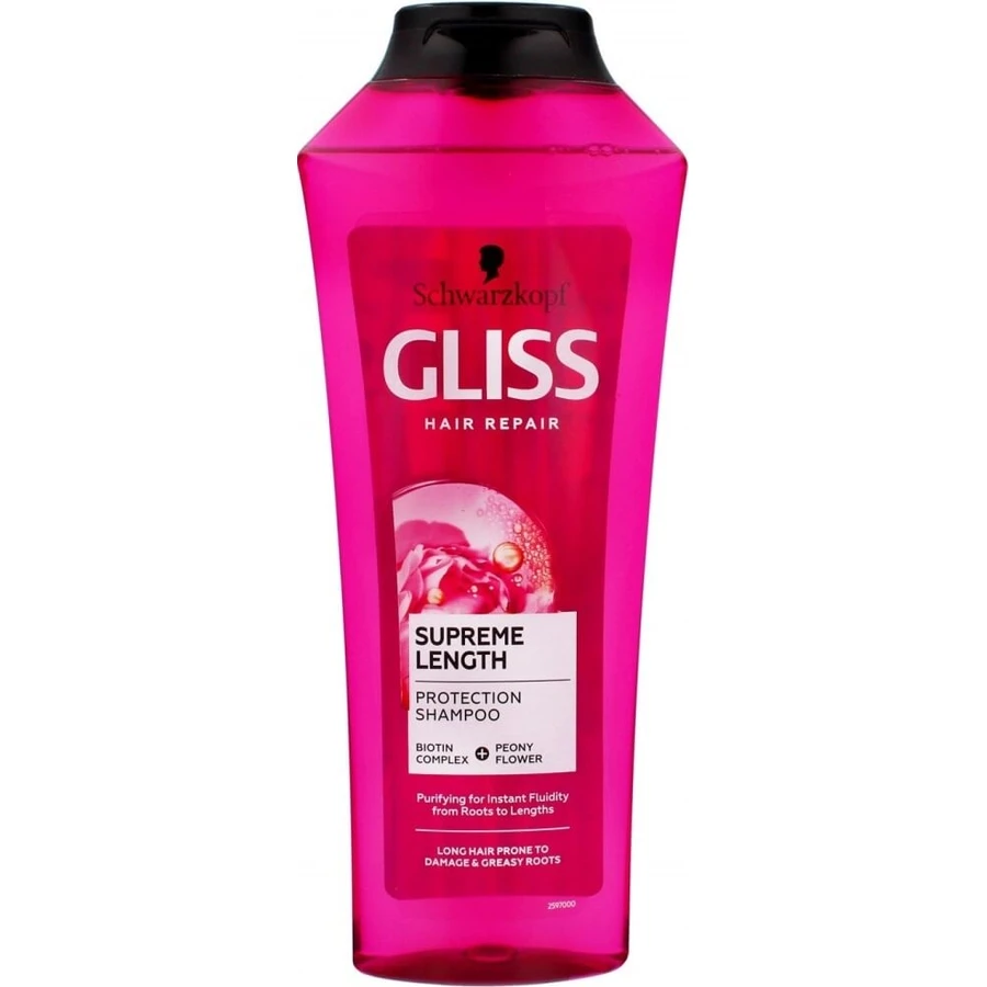 GLISS KUR Shampooing Longueur Suprême 1×400 ml, shampooing