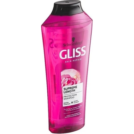 GLISS KUR Shampooing Longueur Suprême 1×400 ml, shampooing