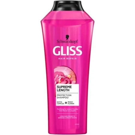 GLISS KUR Shampooing Longueur Suprême 1×400 ml, shampooing