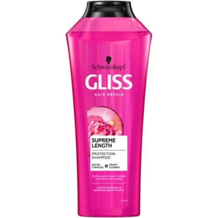 GLISS KUR Shampooing Longueur Suprême 1×400 ml, shampooing