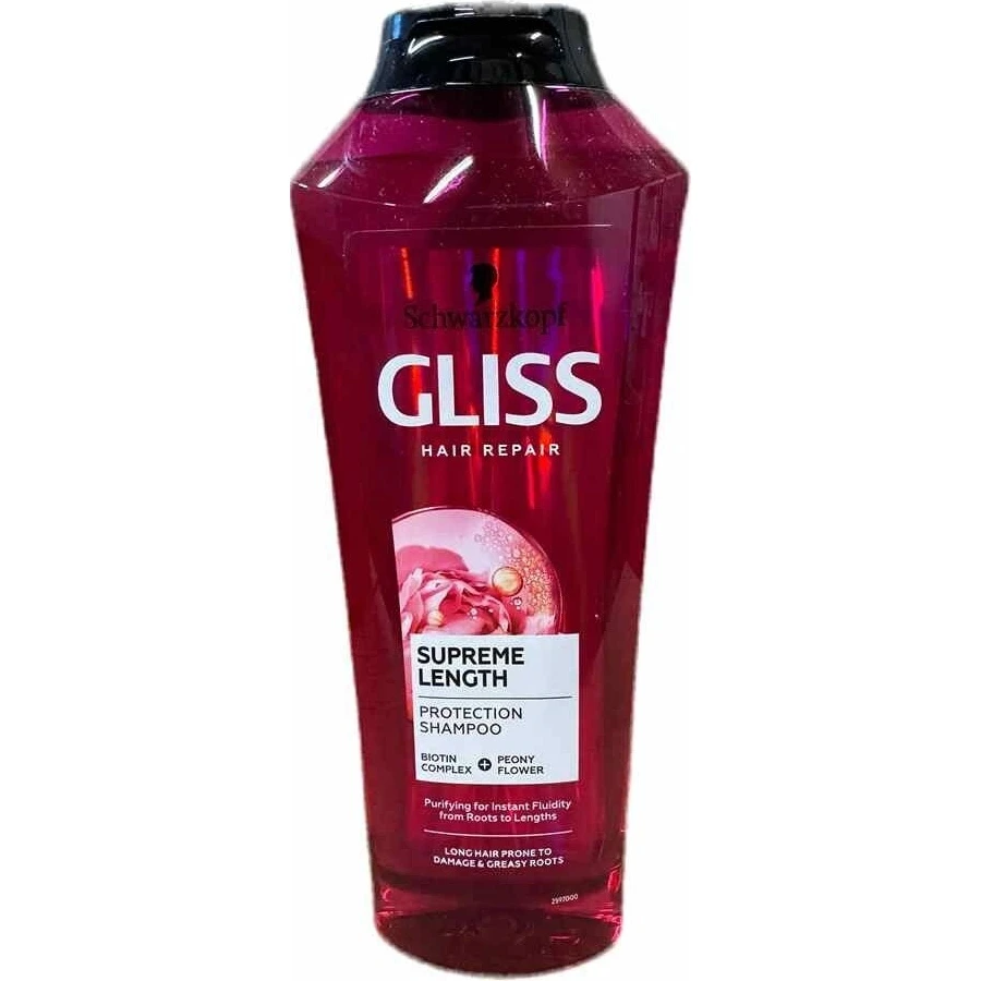 GLISS KUR Shampooing Longueur Suprême 1×400 ml, shampooing