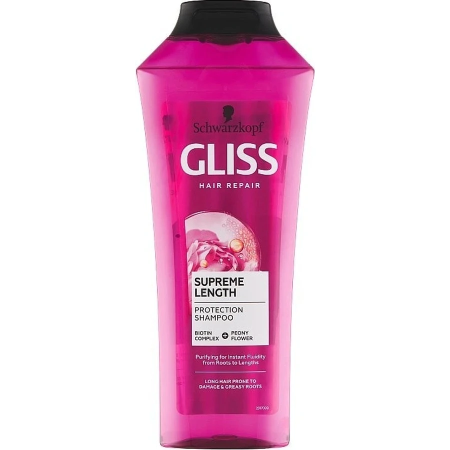 GLISS KUR Shampooing Longueur Suprême 1×400 ml, shampooing