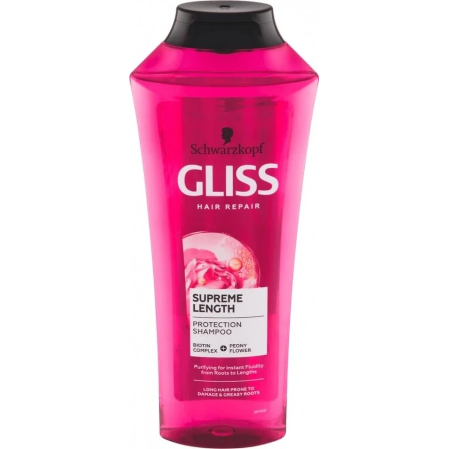 GLISS KUR Shampooing Longueur Suprême 1×400 ml, shampooing