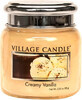 Village Candle Vela Perfumada en Botella - Vainilla Cremosa - Helado de vainilla, mediana 1&#215;1 ud.